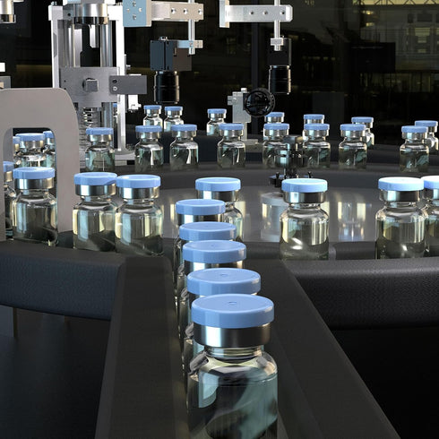 PATIKIL 13mm Flip Off Caps, 100 Pcs Flip Off Caps Flip Off Seals Flip Off Vial Seals Plastic Aluminum Caps Cover for Glass Vial, Purple...