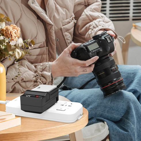 LP NB-6L NB-6LH Battery Charger, Camera Charger for Canon PowerShot S120, SX170 is, SX260 HS, SX280 HS, SX500 is, SX510, SX520, SX530, SX540 HS, S...