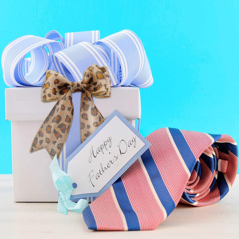 WILLBOND Leopard Burlap Ribbon 10 Yards x 2.5 Inch Cheetah Printed Ribbon Christmas Natural Burlap Fabric Craft Decorative Gift Wrapping for Chris...