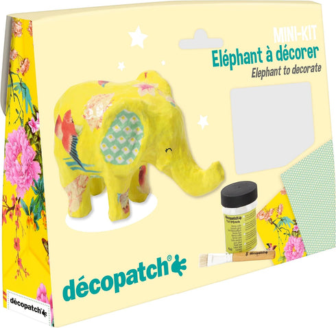 Décopatch Papier Mache Animal kit, 3.5x19x13.5cm, Brown...