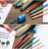 PATIKIL Red and Blue Round Pencils, 48 Pack HB Graphite Pencils Wood Pencils Double-Ended Pencil for Classroom Office Engineering Marking...