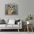 Posterizer 1 pcs- cute yellow eyed brown owl-Art for Animal Lovers-Landscape & Nature Art- Living Room Bedroom Decor- unframed wall art...