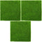 AUEAR, Artificial Garden Grass Life-Like Lawns Squares Fake Fairy Grass Mats Fake Turf Patch Ornament Garden Grass Decoration (3 Pack, 12"x12")...