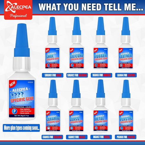 20g Shoe Glue - Ultimate Strength Adhesive for for Soles Boots Sneakers Heels Hiking Shoes Leather Handbags - Quick Set in 15 Seconds...