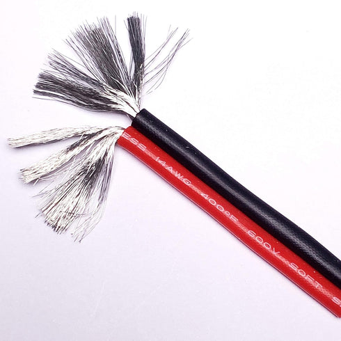 CESS-064-2f Speaker Cables to RCA Plugs Adapter, 2-Channel (2 FEET)...