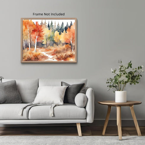 Posterizer 1 pcs- beautiful jungle trees scenary landscape 12-Landscape & Nature Art-Floral Botanical Art- Decor for Home & Office- unframed wall ...