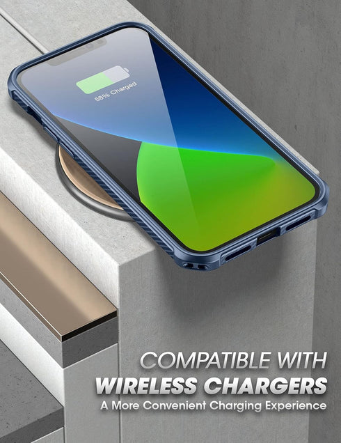 SUPCASE Unicorn Beetle EXO Series Case for iPhone 12 Pro Max (2020 Release) 6.7 Inch, Premium Hybrid Protective Clear Bumper Case(Aqua)...