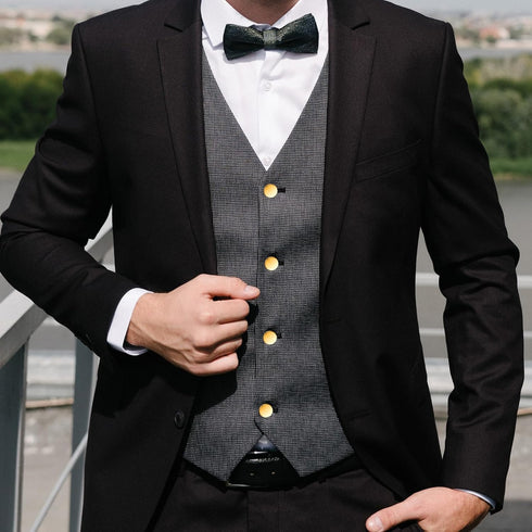 18pcs Metal Flat Button Gold Buttons for Blazers Golden Coat Buttons Round Shaped Sewing Button for Suit Coat Shirt Jackets Craft 15mm 20mm 25mm...