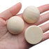 Natural Half Wooden Balls,20pcs 35mm Diameter Unfinished Wooden Balls Split Wood Beads No Holes Hemisphere Wood Ball Crafts Supplies for DIY Proje...