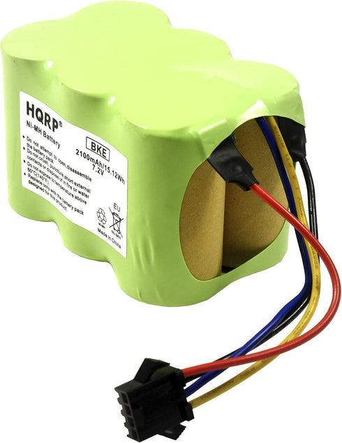 HQRP Battery Compatible with Pyle PUCRC15 PUCRC17 PUCRC15BAT Pure Clean Smart Robot Vacuum Automatic Floor Cleaner PUCRC15BATPART FD-RSW-7.2...