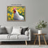 Posterizer 1 pcs- cute rooster in the flower field-Art for Animal Lovers-Landscape & Nature Art- Living Room Bedroom Decor- unframed wall art...