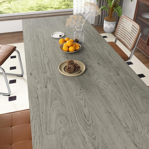 WESTICK Wood Grain Contact Paper Peel and Stick Wood Wallpaper for Cabinets Removable Rustic Wood Grain Contact Paper for Countertops Waterproof F...