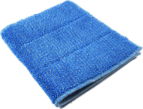 HQRP 4-Pack Blue Steam Mop Pads Compatible with HAAN SI-35 MS-30 SV-60 SI-25 SI-40 SI-60 SI-70 FS-20 MS-35 SI-75 BS-20 SI-38 SI-45 SI-46 SI-77 BS-...