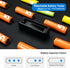 AA AAA Battery Storage Case Holder with Battery Tester, Battery Organizer Container for 8 Double A & 2 Triple A Battery, Compact and Water-Resista...
