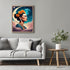 Posterizer 1 pcs- abstract Frida Kahlo inspied art-Famous Figures Art Collection-Fantasy & Fiction Art- Living Room Bedroom Decor- unframed wall a...