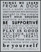 Posterizer 1 pcs-Things we learn from a dog-Art for Animal Lovers-Motivational & Inspirational Art-Decor for Home & Office- UNFRAMED Wall Art...