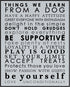 Posterizer 1 pcs-Things we learn from a dog-Art for Animal Lovers-Motivational & Inspirational Art-Decor for Home & Office- UNFRAMED Wall Art...
