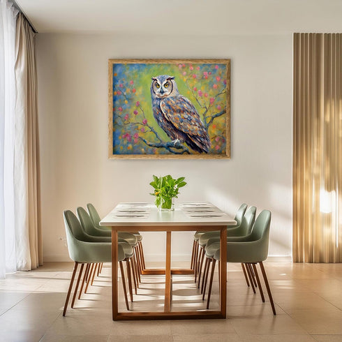 Posterizer 1 pcs- beautiful wild own in the wildnerness-Art for Animal Lovers-Landscape & Nature Art- Living Room Bedroom Decor- unframed wall art...