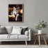 Posterizer 1 pcs-beautiful cat-kitty in the house art 3-Art for Animal Lovers Gift for Men Women Entrepreneur Teens Decor for Home & Office- unf...