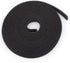 Fire Retardant Reusable Cable Ties Roll, Heat Resistant Ties, Cut to Length Roll, 1/2" Wide, 16 Feet Long - Black...
