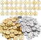 Aylifu 104 pcs A-Z Letter Charms Round Alphabet Charms Pendants for Necklace Bracelet Jewelry Craft DIY,Gold & Silver...