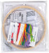 DIMENSIONS 72-76109 Rainbow Needlepoint Embroidery Kit with 6'' Bamboo Hoop......