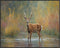 Posterizer 1 pcs- majestic deer having a stroll in nature-Art for Animal Lovers-Landscape & Nature Art- Living Room Bedroom Decor- unframed wall a...