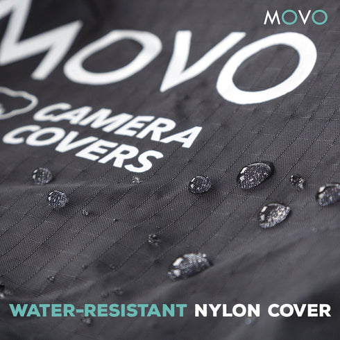 Movo CRC17 Storm Raincover Protector for DSLR Cameras, Lenses, Photographic Equipment (Small Size: 17 x 14.5)...