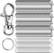 LEOBRO 240PCS Metal Swivel Snap Hooks and Key Rings, 120PCS Small Lobster Claw Keychains Clasps and 120PCS Key Chain Ring for Keychain Clip, Lanya...