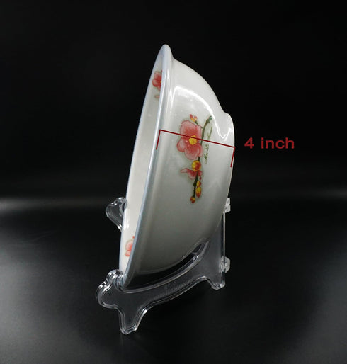 Artliving Display Stand Easel Bowl Stands for Display Large Deep Bowls, Platters and Deep Dishes Clear...