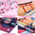 Ocean Wave Tapestry Japanese Kanagawa Backdrop Great Wave Tapestry Cherry Blossom Nature Sunset Background Wall Hanging Banner for Japanese Party ...