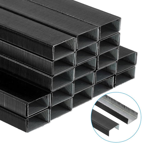 PATIKIL Staples for Stapler, 4 Pack(1000Pcs Staples Per Pack) 26/6 Standard 1/4 Inch Length Staples Jam Free for Home Office Supplies, Black...