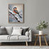 Posterizer 1 pcs-cute little bird in snowy winter scene -11-Art for Animal Lovers-Landscape & Nature Art-Decor for Home & Office- unframed wall ar...