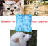 Summer Cooling Mat Reusable Ice Pillow Foldable Water Filling Ice Pillow Chair Pad, Multifunctional Waterproof Ice Pillow Water Seat Cushion for S...