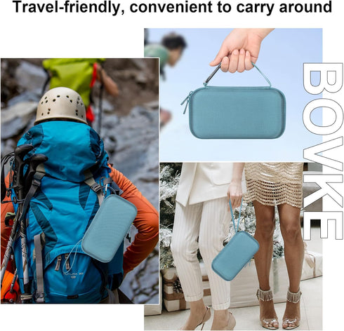 BOVKE Carrying Speaker Case for Tribit StormBox Flow Bluetooth Portable Speaker, Extra Mesh Pocket for Bluetooth Speakers Charger, Charging Cables...