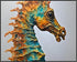 Posterizer 1 pcs- Beautiful Yellow and blue seahorse print-Art for Animal Lovers- Gift for Men Women Entrepreneur Teens-Living Room Bedroom Decor-...