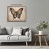 Posterizer 1 pcs- Beautiful butterfly in a rustic brown background-Art for Animal Lovers- Gift for Men Women Entrepreneur Teens-decor for Bedroom,...
