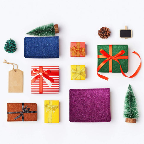 WILLBOND 20 Pieces Shiny Glitter Faux Leather Sheets PU Faux Leather Fabric Sheet for DIY Crafts Wedding Sewing Making Earrings Crafts Hair Bows C...