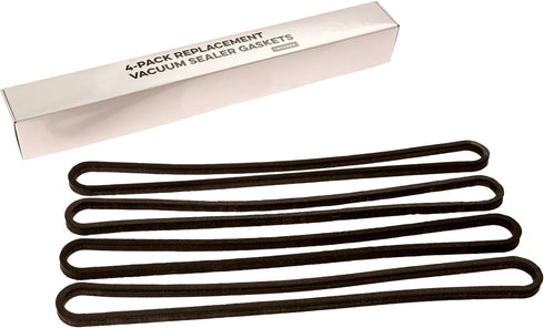 IMPRESA 4-Pack Replacement Gasket Compatible with FoodSaver Parts T910-00075 - Vacuum Sealer Upper Gasket Assembly - Compatible with V2200, V2400,...
