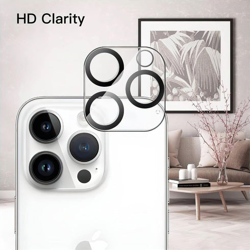 3 in 1 Combo Clear TPU PC Hard Magnetic Cover 9H Tempered Glass Camera Lens Screen Protector Ultimate Protection Kit for I Phone 15 All Models (iP...