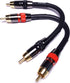 CESS-163-4i Low Noise 12 Gauge Premium RCA Audio Line Patch Cable (4 Inches)...