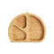 Munchkin® Bambou™ Divided Suction Plate - Eco-Friendly Bamboo Dinnerware for Babies and Toddlers...