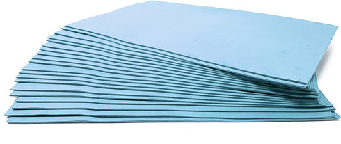 Allgala 20-Value-Pack EVA Foam Paper 8x12 Inch Sheets-Light Blue-CF85314...