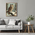 Posterizer 1 pcs-owl in nature-winter snowy scene in oil painting style-11-Art for Animal Lovers-Landscape & Nature Art-Decor for Home & Office- u...