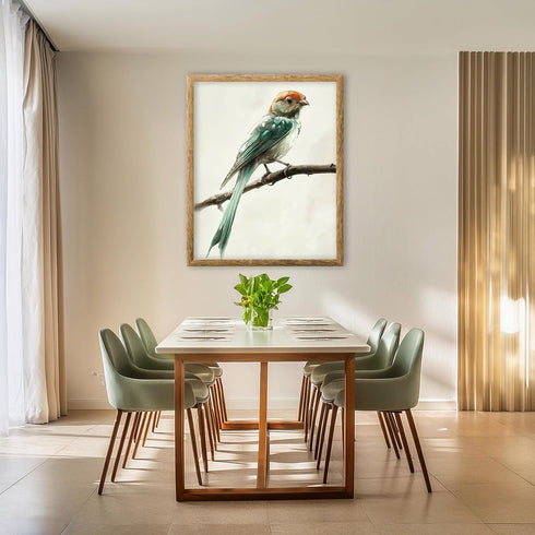 Posterizer 1 pcs-cute little birds on a branch serene scene poster -3-Art for Animal Lovers Gift for Men Women Teens Decor for Home & Office- unfr...