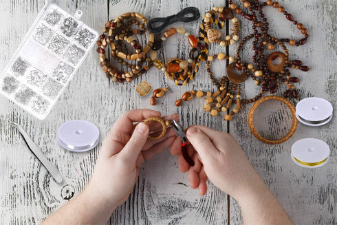 PAXCOO Jewelry Making Supplies Kit - Jewelry Repair Tools with Accessories Jewelry Pliers Findings and Beading Wires for Adult and Beginners...