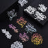 6 Pieces Metal Die Cuts Words for Card Making Embossing Word Cutting Dies Inspirational Sympathy Words Template Stencil for DIY Scrapbooking Makin...