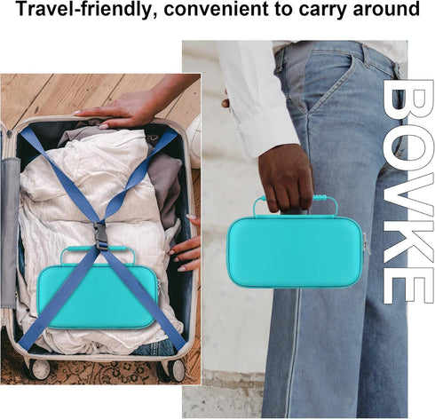 BOVKE Graphing Calculator Carrying Case for Texas Instruments TI-Nspire CX II CAS/CX II/CX/CX CAS Calculator and More - Mesh Pocket for USB Cables...