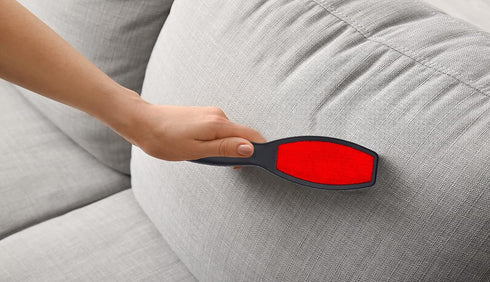 DecorRack (2 Pack) Double-Sided Lint Brushes, Pet Hair Remover Brush for Clothes and Furniture, Remove Cat and Dog Fur from Fabric Carpet and Clot...