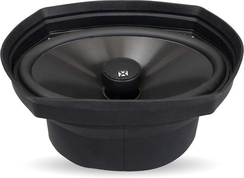 NVX XBAF68 2 Piece Universal 6" x8” and 5"x7" Silicone Rubber Speaker Baffles with Self Adhesive Foam Base Pad......